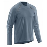 CEP LONG SLEEVE RUNNING SHIRT Футболка беговая с длинным рукавом Серый - фото 283008