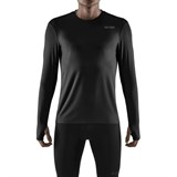 CEP RUN LONG SLEEVE SHIRT Футболка беговая с длинным рукавом Черный - фото 283039