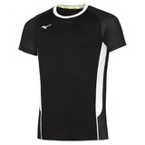 Mizuno PREMIUM HIGH-KYU TEE Футболка волейбольная Черный\Белый - фото 283159