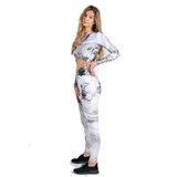 Slavi LEGGINGS POCKET HIGH WAIST SMOKE SHADOW Тайтсы женские Серый - фото 283215