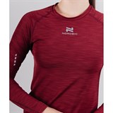 Nordski PRO (W) RUBY Лонгслив женский Красный - фото 283243