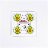 Magni АВОКАДО Магнитные держатели спортивных номеров - фото 283303