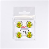 Magni АВОКАДО Магнитные держатели спортивных номеров - фото 283304