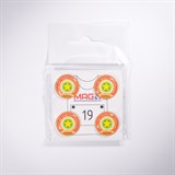 Magni ВЬЕТНАМСКАЯ ЗВЕЗДОЧКА Магнитные держатели спортивных номеров - фото 283333