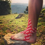 RockTape CLASSIC 5смх5м логотип Кинезиотейп Красный - фото 283589