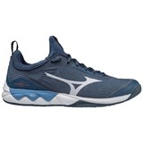 Mizuno WAVE LUMINOUS 2 Кроссовки волейбольные Серый/Темно-синий - фото 283604