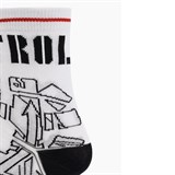 361° PATROL Носки баскетбольные Белый/Черный/Красный - фото 283654