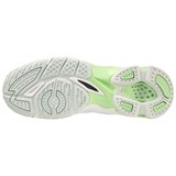 Mizuno WAVE VOLTAGE MID (W) Кроссовки волейбольные женские Белый/Зеленый - фото 283826