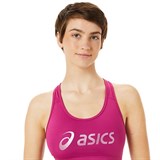 Asics SAKURA ASICS LOGO BRA (W) Топ беговой женский Розовый - фото 283879