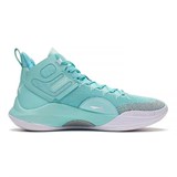 Li-Ning CJ MCCOLLUM CJ-1 MID "SHARK" Кроссовки баскетбольные Голубой/Разноцветный - фото 283946