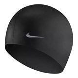 Nike SOLID SILICONE YOUTH Шапочка для плавания детская Черный - фото 284008