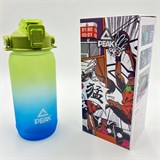 Peak SPORT WATER BOTTLE 2L SKY BLUE Спортивная бутылка Синий/Зеленый - фото 284073
