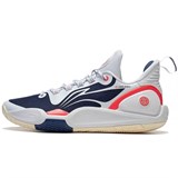 Li-Ning SPEED IX PREMIUM "VISITING TEAM" Кроссовки баскетбольные Белый/Темно-синий - фото 284102