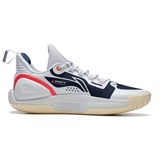 Li-Ning SPEED IX PREMIUM "VISITING TEAM" Кроссовки баскетбольные Белый/Темно-синий - фото 284103