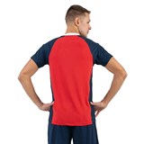 Mizuno PREMIUM HIGH KYU TEE Футболка волейбольная Красный/Темно-синий - фото 284140