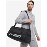 Li-Ning TRAVEL BAG Сумка спортивная Черный/Белый - фото 284380