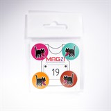 Magni КОТИК МОНРО Магнитные держатели спортивных номеров - фото 284419