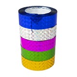 Rusbrand E135 Обмотка для гимнастического обруча, ширина 1,2см, длина 10м Серебристый - фото 284457