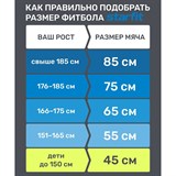 Starfit GB-108, 65 СМ, 1000 Г Фитбол антивзрыв Мятный - фото 284568