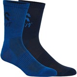 Asics 2PPK KATAKANA SOCK Носки беговые (2 пары) Темно-синий/Синий - фото 284570