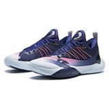 Anta SKYLINE 2 "BLUE" Кроссовки баскетбольные Темно-синий/Белый/Розовый - фото 284636