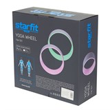 Starfit YW-101 Колесо для йоги 32 см Мятный/Серый - фото 284644