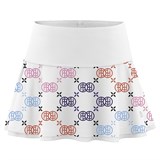 Poivre Blanc ECO-ACTIVE LIGHT MONOGRAM SKORT Юбка-шорты теннисная детская Белый/Разноцветный - фото 284857