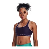 Under Armour MID CROSSBACK BRA (W) Бра-топ женский Фиолетовый - фото 284879