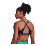 Under Armour MID CROSSBACK BRA (W) Бра-топ женский Фиолетовый - фото 284880