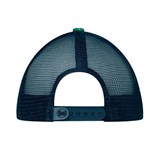 Buff TRUCKER CAP KINGARA NIGHT BLUE Бейсболка беговая Темно-синий/Зеленый - фото 284913