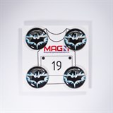 Magni DARK KNIGHT Магнитные держатели спортивных номеров - фото 284965