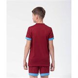 Jögel DIVISION PERFORMDRY UNION JERSEY Футболка Гранатовый/Голубой - фото 284987