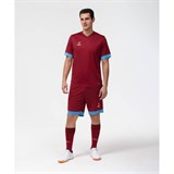 Jögel DIVISION PERFORMDRY UNION JERSEY Футболка Гранатовый/Голубой - фото 284990