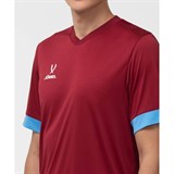 Jögel DIVISION PERFORMDRY UNION JERSEY Футболка Гранатовый/Голубой - фото 284992