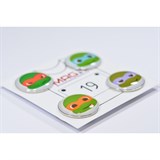 Magni ЧЕРЕПАШКИ НИНДЗЯ Магнитные держатели спортивных номеров - фото 284998