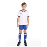 Kelme SHORT SLEEVE FOOTBALL SET KID (3873001-104) Форма футбольная детская Белый/Синий - фото 285028