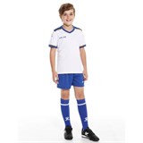Kelme SHORT SLEEVE FOOTBALL SET KID (3873001-104) Форма футбольная детская Белый/Синий - фото 285030