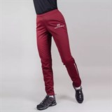 Nordski PRO (W) WINE Разминочные брюки женские Красный - фото 285268