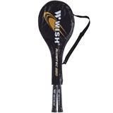 Wish ALUMTEC 550 Набор для бадминтона (2 ракетки + чехол) Синий/Коричневый - фото 285271