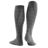 CEP REFLECTIVE TALL COMPRESSION SOCKS (W) Компрессионные гольфы женские Серый - фото 285310