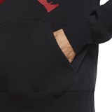 Jordan JUMPMAN CLASSIC FLEECE PO Толстовка баскетбольная Черный/Красный/Белый* - фото 285331