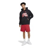 Jordan JUMPMAN CLASSIC FLEECE PO Толстовка баскетбольная Черный/Красный/Белый* - фото 285332
