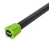 Starfit BB-301 3 кг Бодибар неопреновый Черный/Зеленый - фото 285379