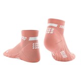 CEP THE RUN LOW CUT SOCKS 4.0 (W) Компрессионные короткие носки женские Розовый/Белый - фото 285533