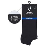 Jögel ESSENTIAL SHORT CASUAL SOCKS Носки низкие (2 пары) Черный/Белый - фото 285554 Jögel ESSENTIAL SHORT CASUAL SOCKS Носки низкие (2 пары) Черный/Белый - фото 285554