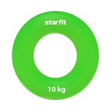 Starfit ES-403 Эспандер кистевой Кольцо диаметр 7см силикогель 10кг Зеленый - фото 285689