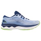 Mizuno WAVE SKYRISE 4 (W) Кроссовки беговые женские Голубой/Темно-синий - фото 285809