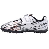 Jögel RAPIDO TF (28-33) Бутсы футбольные многошиповки детские Серебристый/Черный - фото 285964