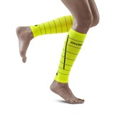 CEP REFLECTIVE COMPRESSION CALF SLEEVES (W) Компрессионные гетры женские Желтый - фото 286053