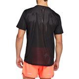 Asics FUTURE TOKYO VENTILATE SS TOP Футболка беговая Черный/Оранжевый - фото 286076